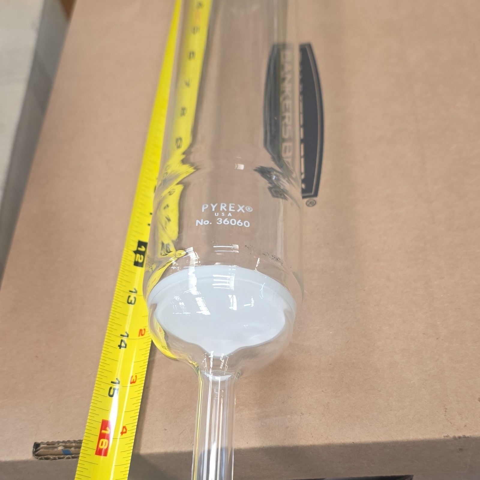 PYREX Glass Filter Funnel Model 36060 Physical Laboratory Filtration Funnel