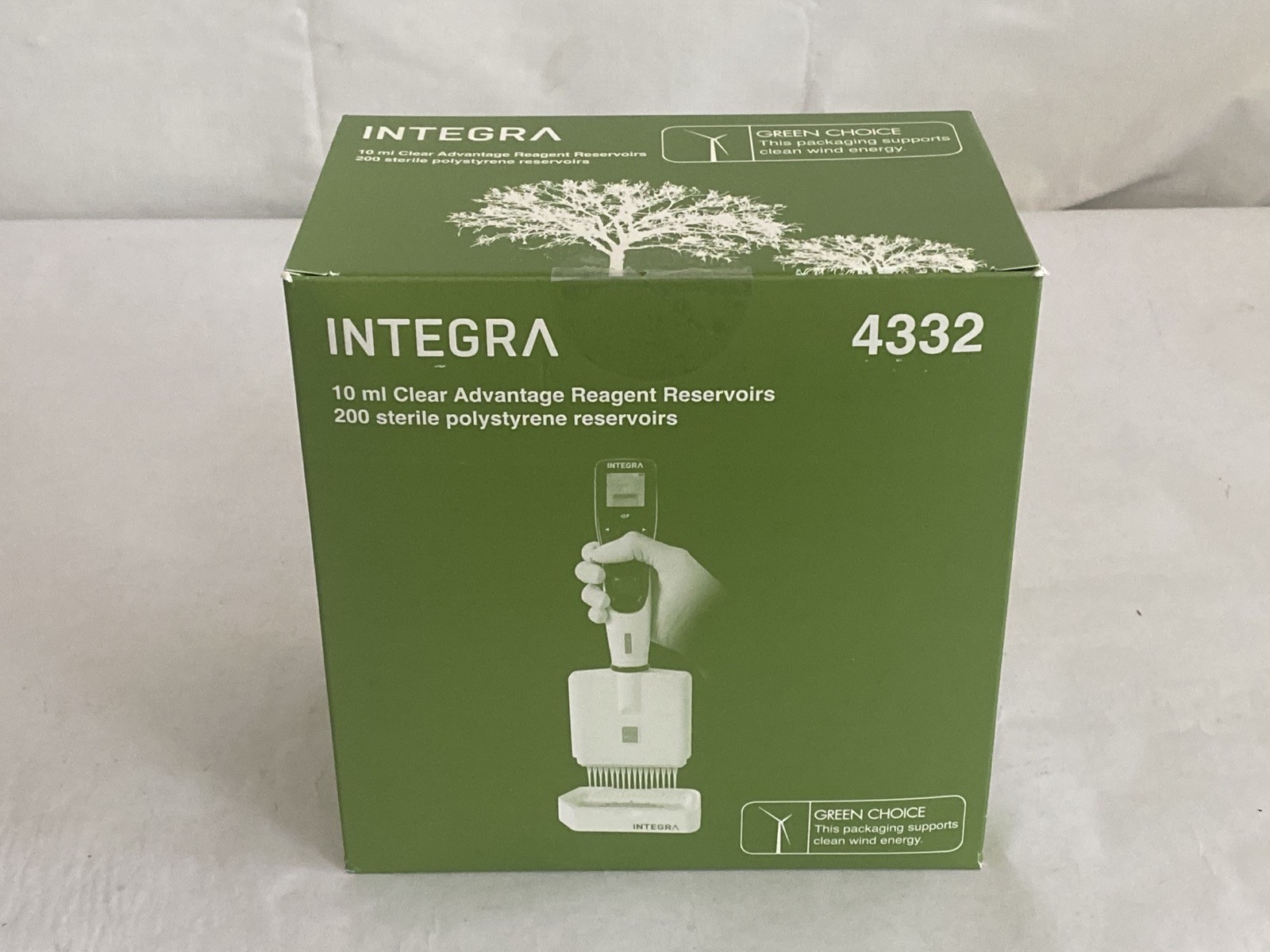 (196) INTEGRA Clear Advantage Automation Friendly Reagent Reservoir Liners 4332