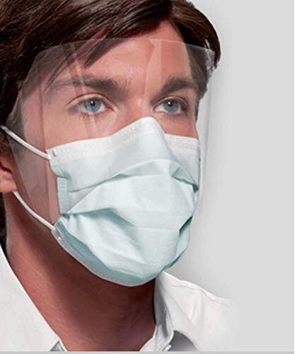 Crosstex GCPBL100 Procedural Face Earloop Mask, Bulk Blue (Pack of 500)
