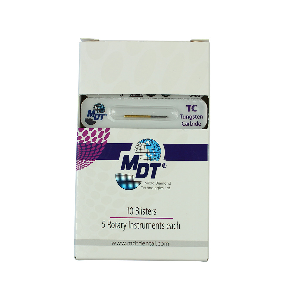 Dental MDT Cr0wn Prep FG Tungsten Carbide Burs Flat 172, Round 546