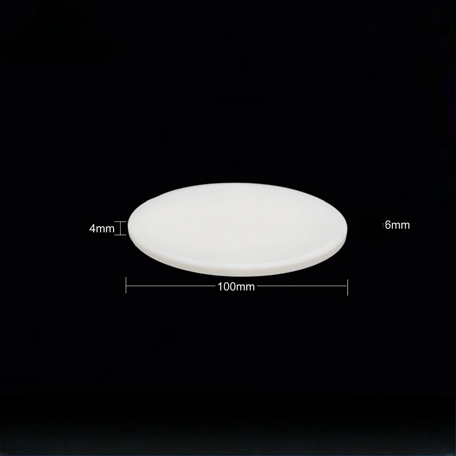 PTFE Evaporating Dish & Watch Glass High Temperature Resistant Lab Ware
