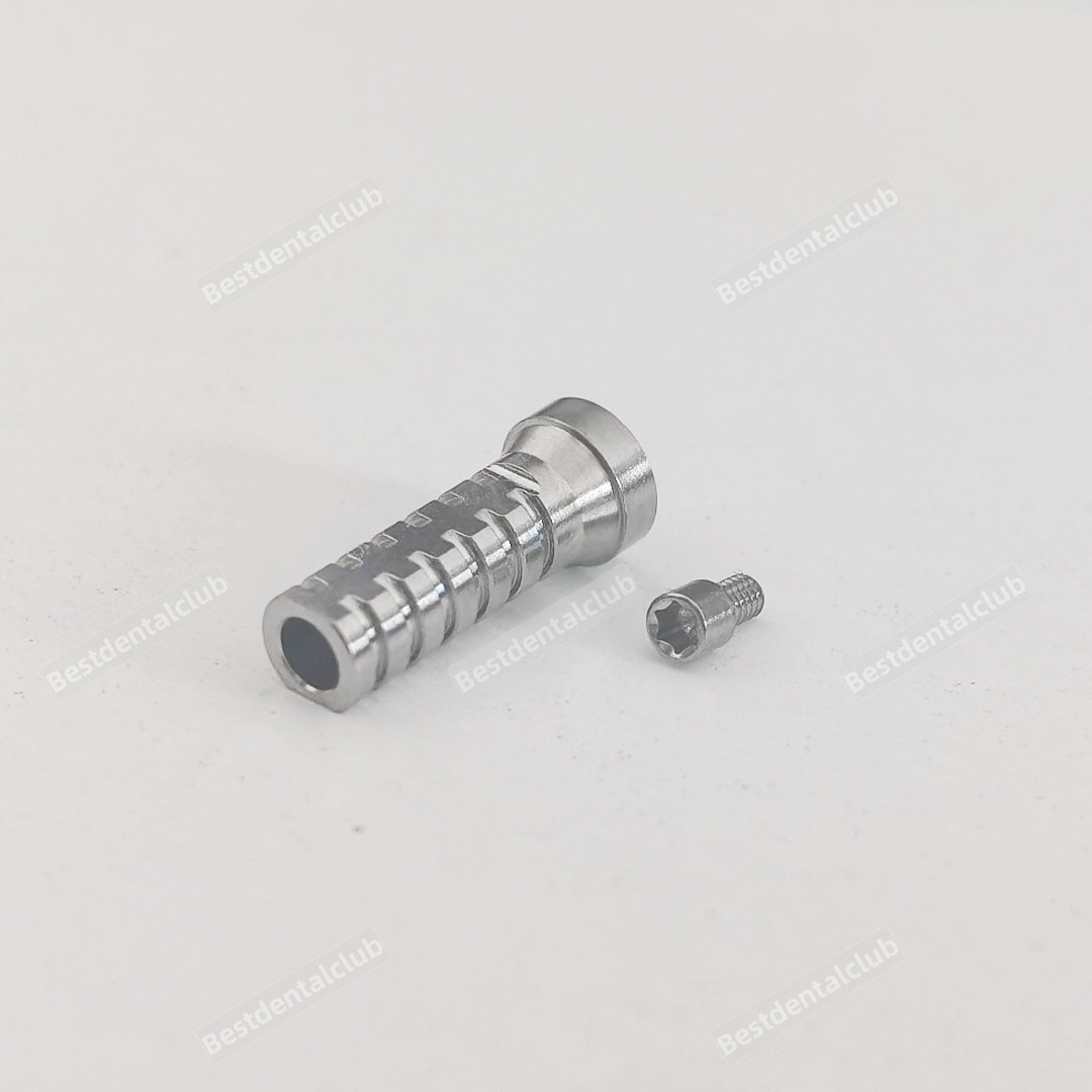 20Pcs Titanium Temporary Cylinder Ti MU Sleeve Multi Unit 4.8mm Abutment Fit NOB