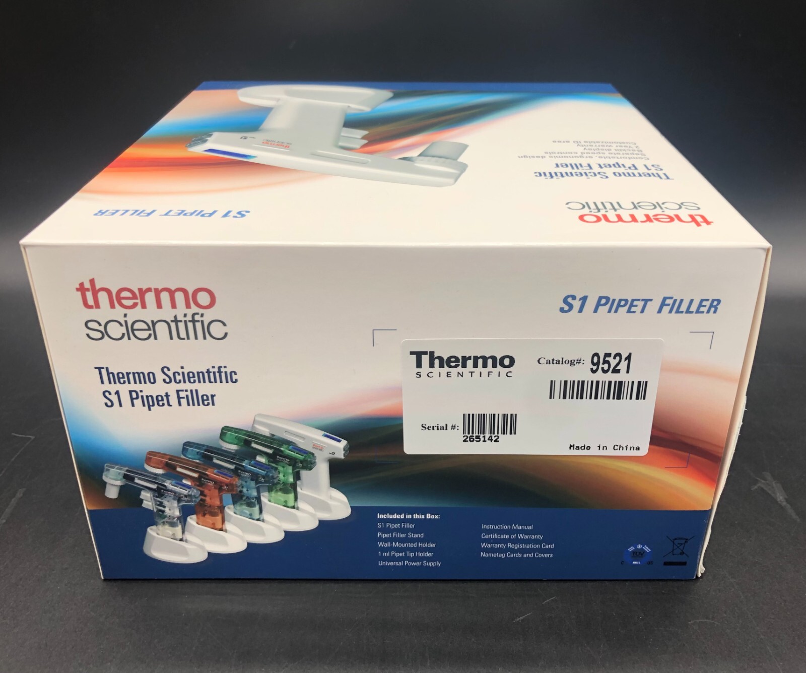 Thermo 9521 S1 (1-100mL) Blue Electronic Serological Pipet Filler Pipette
