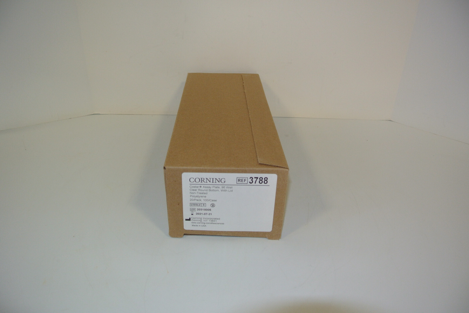 CORNING 3788 COSTAR ASSAY PLATE 96 WELL 20/PACK NEW