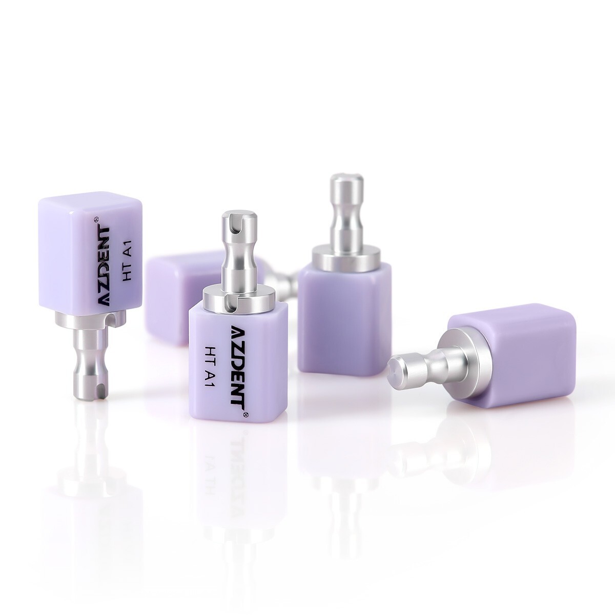LT/HT Dental Glass Ceramic Lithium Dislicate Blocks Cerec Emax CAD CAM 5Pcs/Box