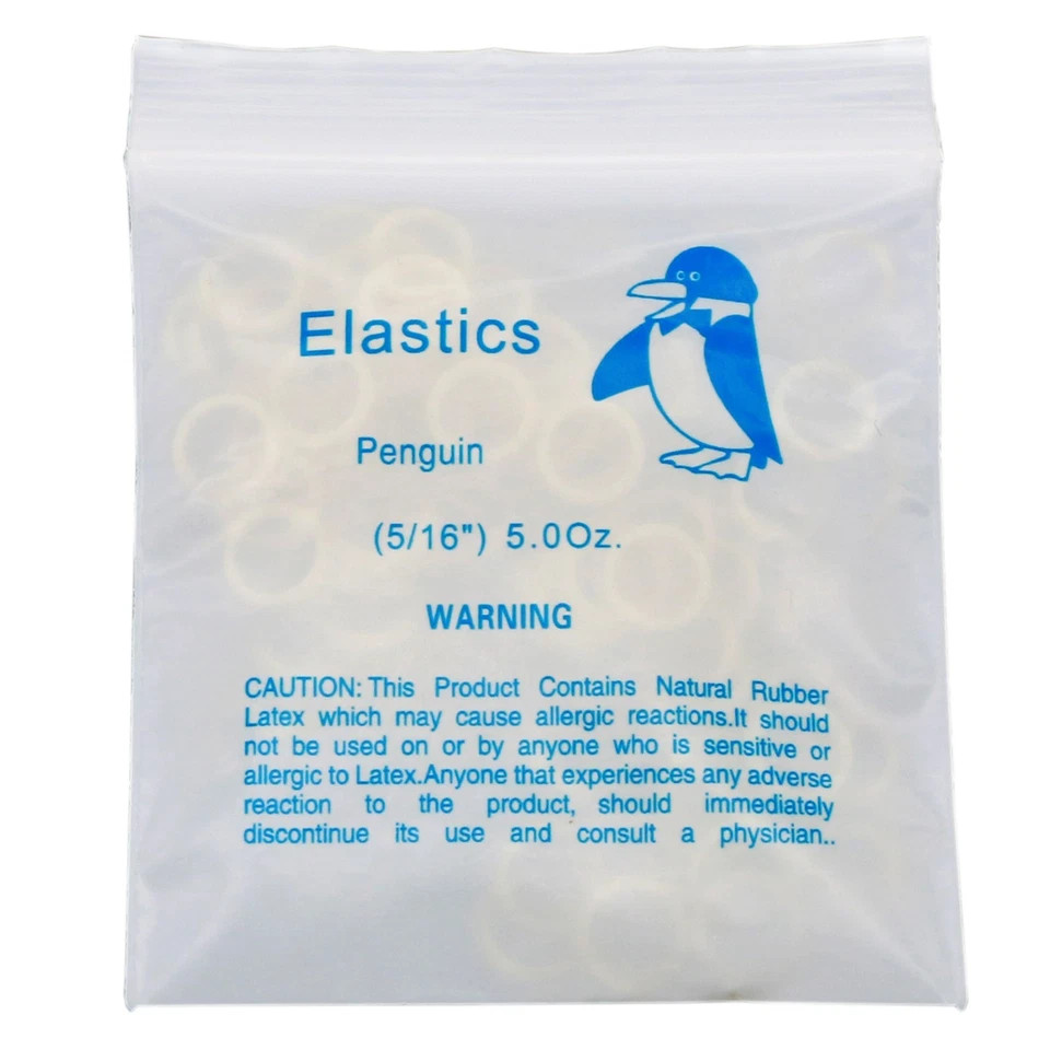 US Orthodontic 5.0Oz Elastics Braces Rubber Bands Latex Braces 1000/2000/3000Pcs