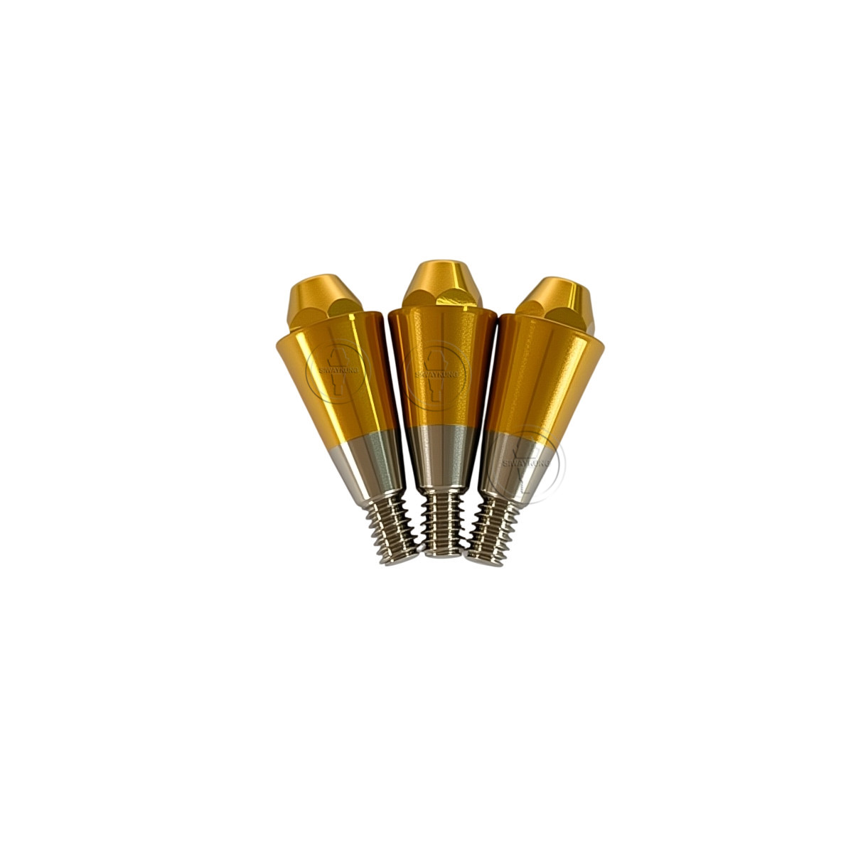 20 pcs Multi unit Straight abutment Mu Abutment fit to Osstem TS Mini Regular