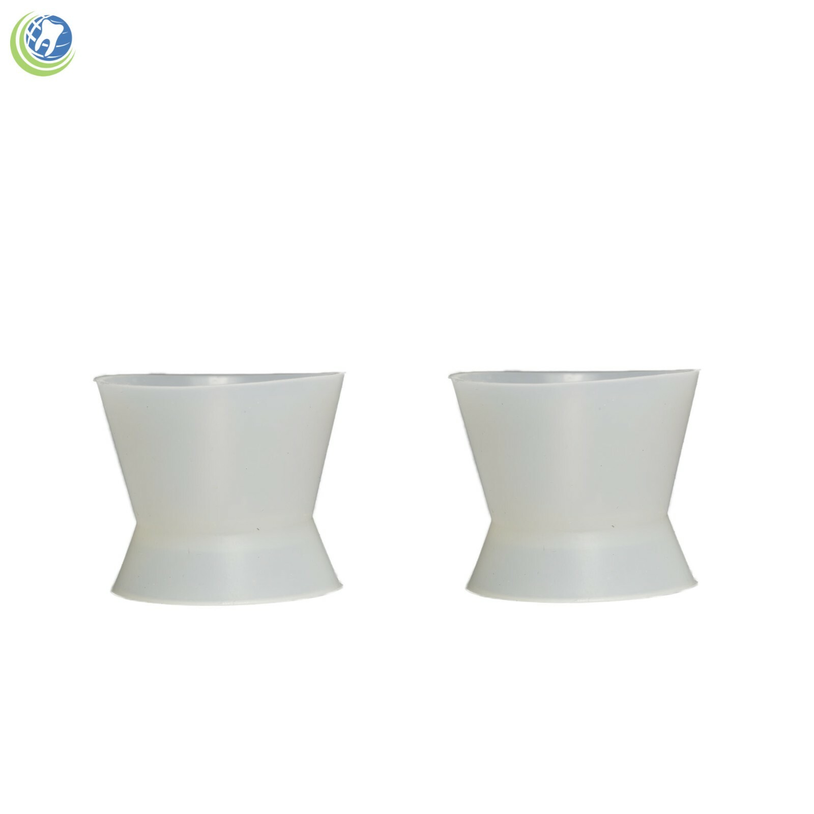 4 X DENTAL LAB FLEXIBLE SILICONE DAPPEN DISH MIXING BOWL CUP 30ml