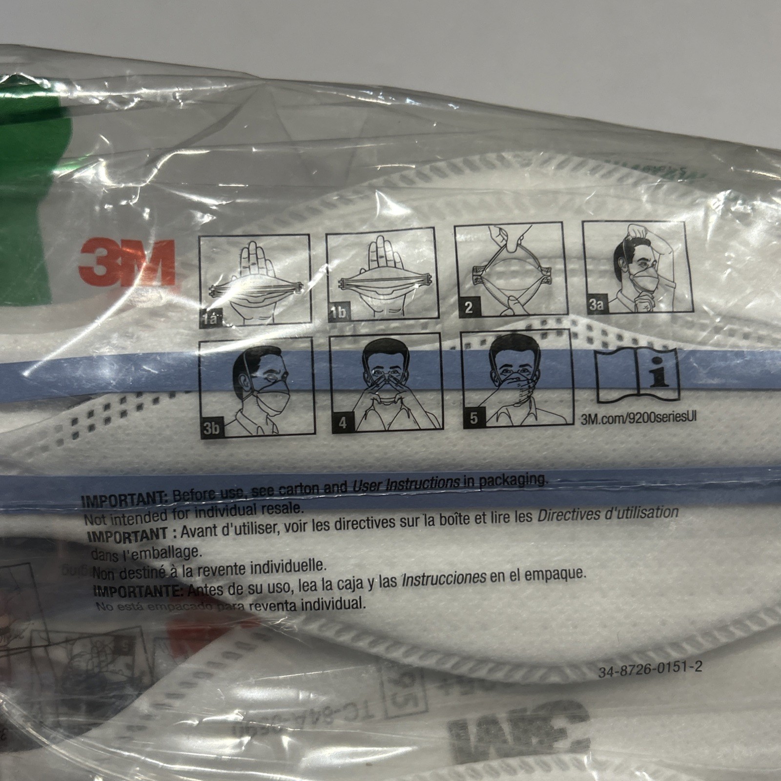 3m Aura 9205+ N95 Mask – Bag of 20 masks NEW ALL SEALED SHIPS FREE