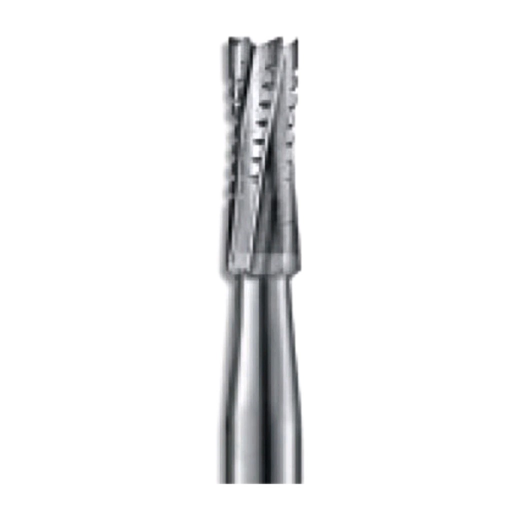 FGOS #557 Straight Fissure Crosscut Oral Surgical Carbide Bur, Clinic Pack of100