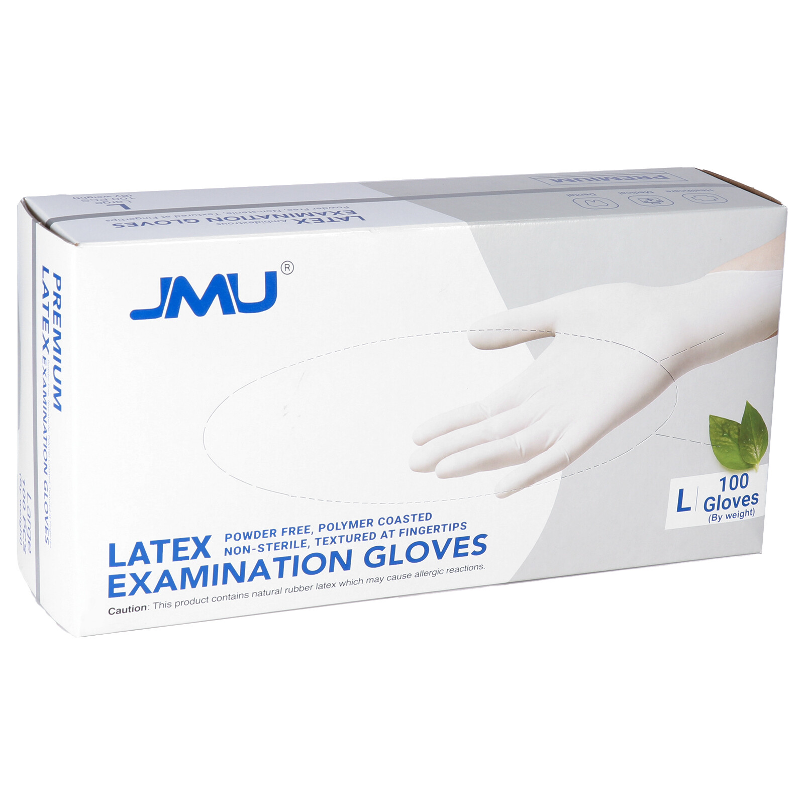 1000 JMU Latex Gloves Disposable Cleaning Gloves Exam/Medical 5 Mil Powder Free