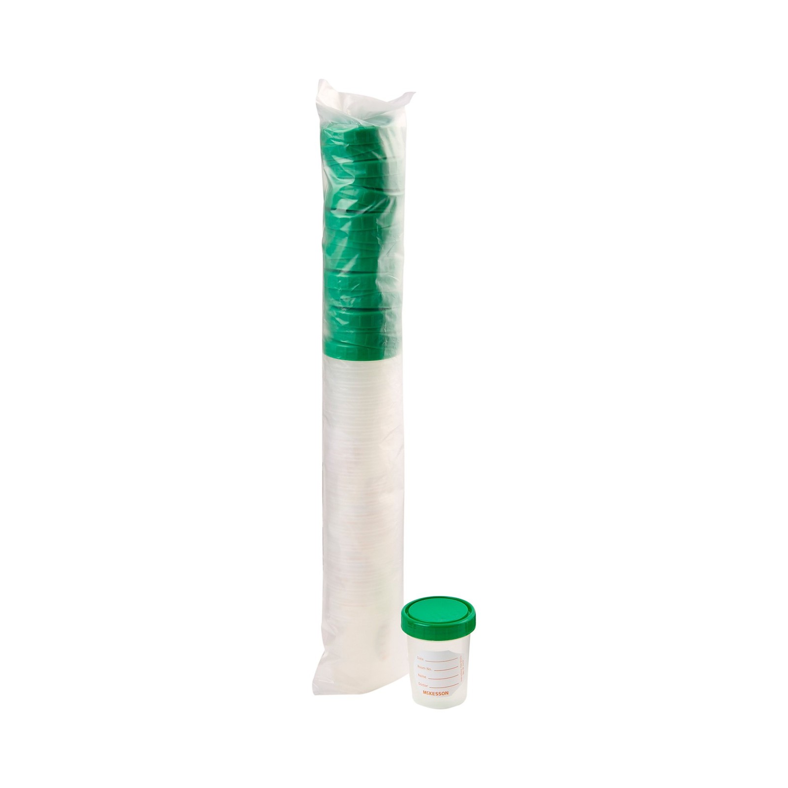 McKesson Specimen Container Screw Cap 120 mL (4 oz.) 563 20 Ct