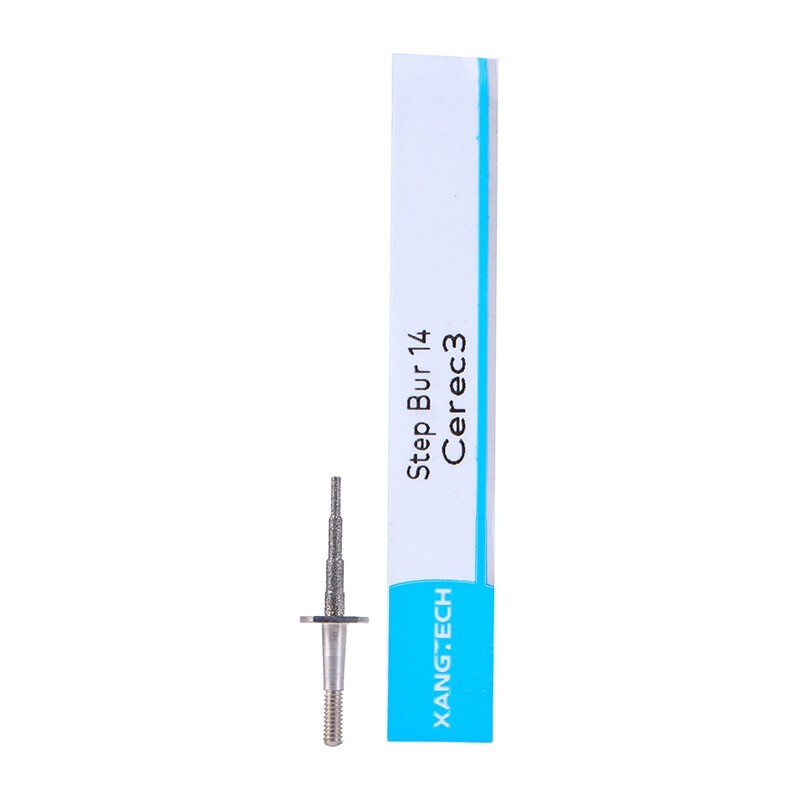 Dental Cerec 3 Diamond Wet Tools Cylinder Bur 1.2mm/1.6mm for Disilicate Blocks