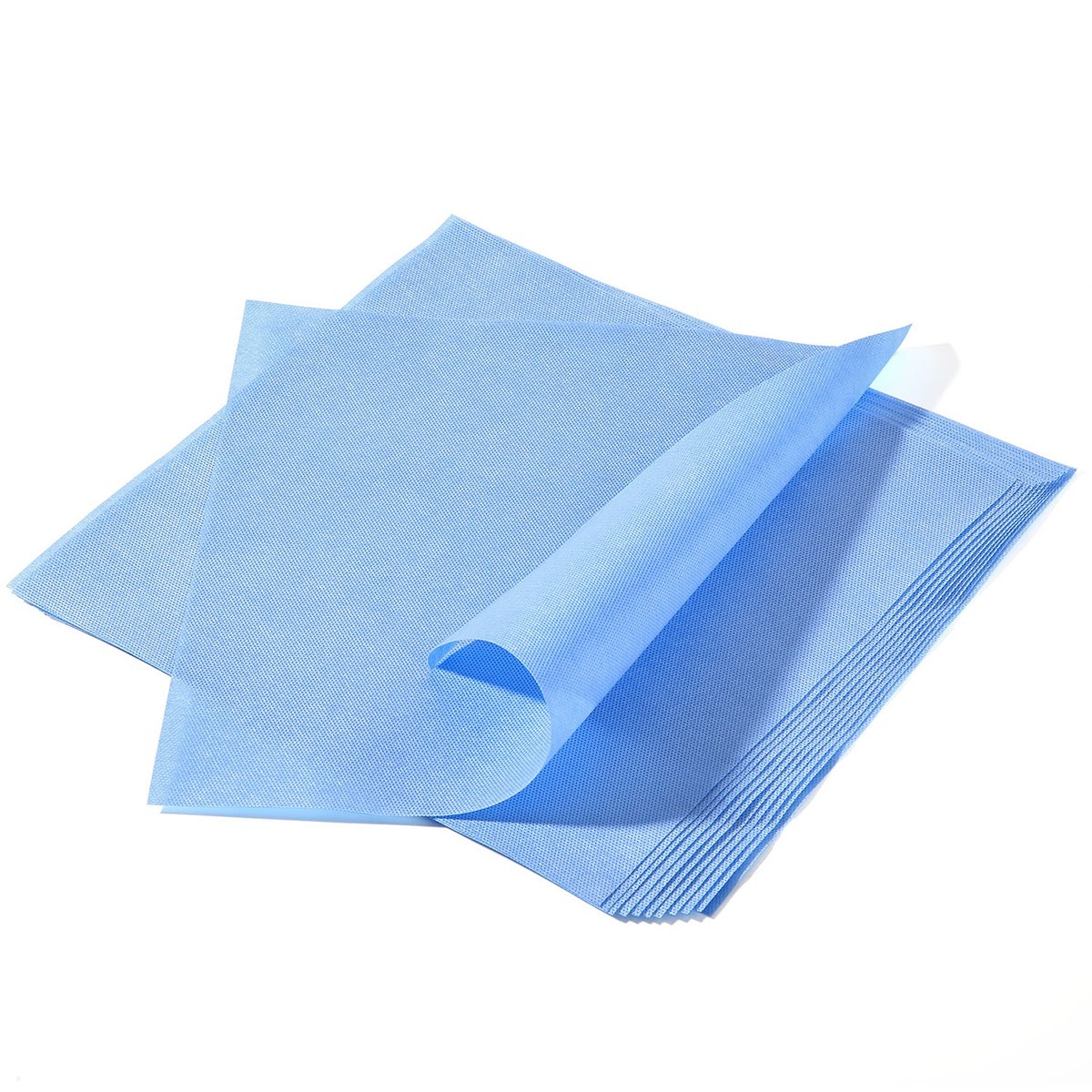 50pcs Sterilization Wrap Sheet Autoclave SMMS Non-Woven Wrap Sheets Crepe Paper