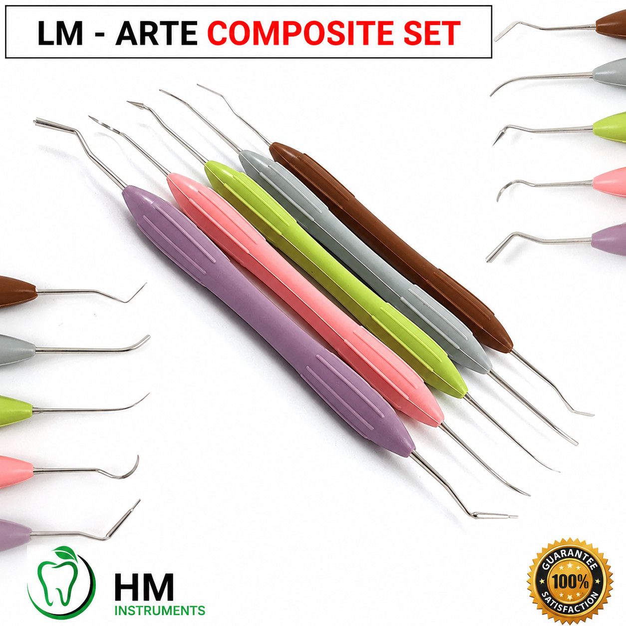 Gracey Ergo Max Composite Filling Restorative Dental Instruments Set of 5