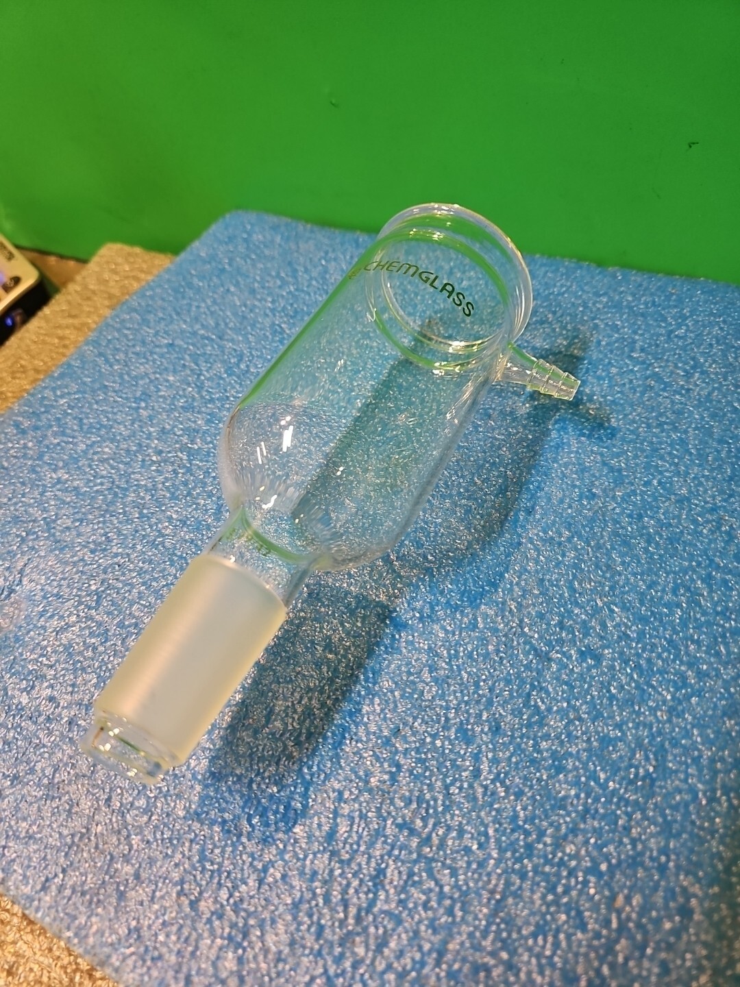 CG-1052 Adapter, Vacuum Filtration, #5 or 6 Top Pluro Stopper, 29/42 CG-1052-04