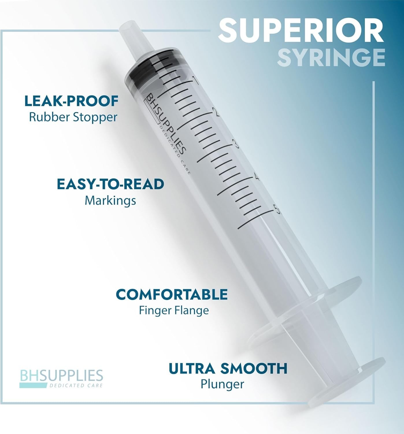 1mL Sterile Syringes with Luer Slip Tip – Pack of 100 for Precise Dispensing