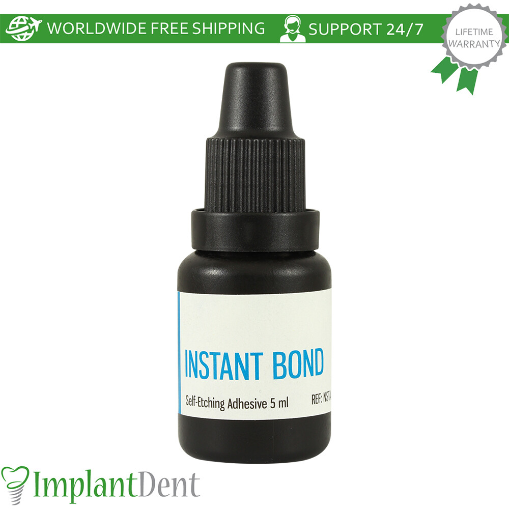 Dental Instant Bond Self-Etching Adhesive 5ml Light Cure 7th Generation Bonding
