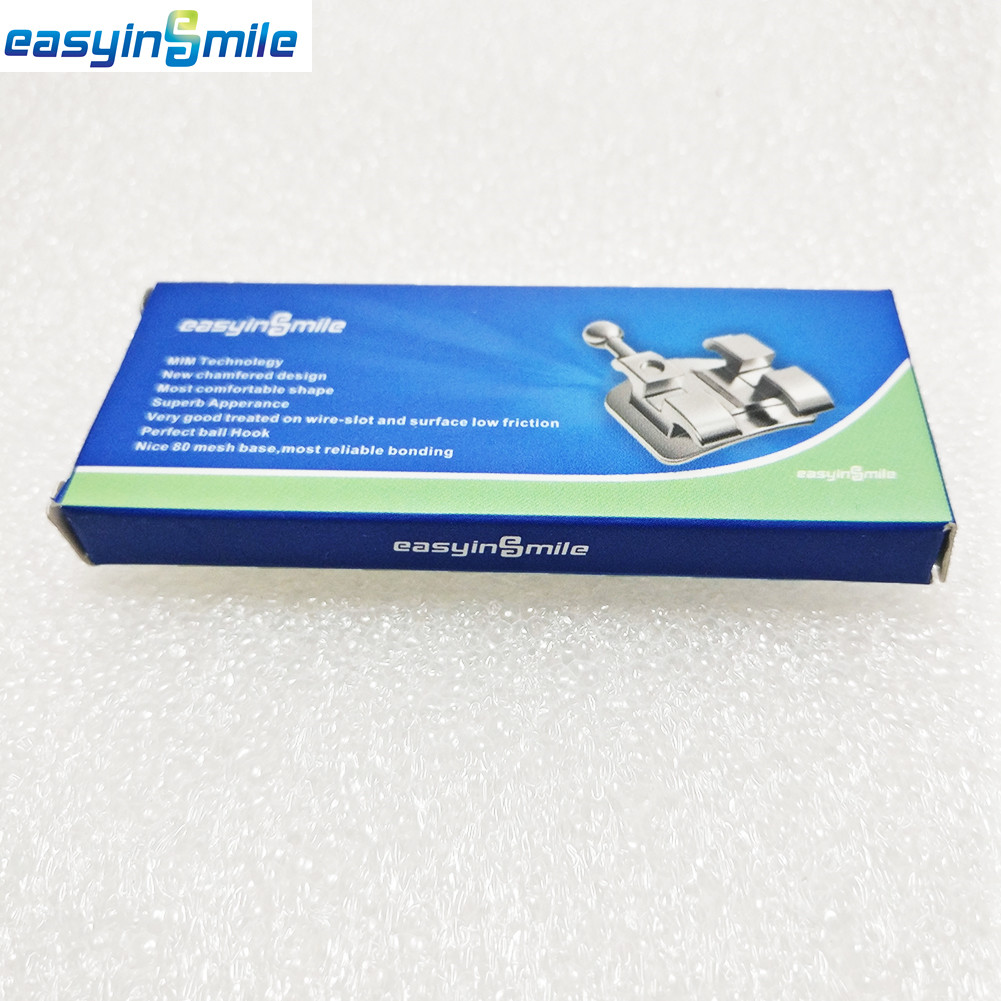 10Pack Dental Orthodontic Metal Brackets Braces MINI ROTH MBT Slot.022 3/345Hook