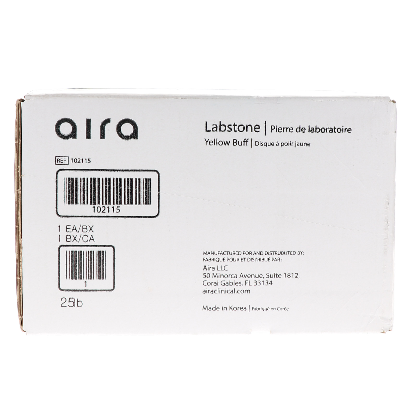 House Brand Dentistry Dental Labstone Yellow Buff 3-5 Work 8-9 Set 25 Lb