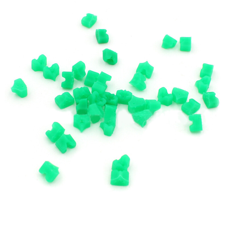 40Pcs Orthodontic Silicone Rubber Dental Add-On Wedges Elastic For Teeth Filling