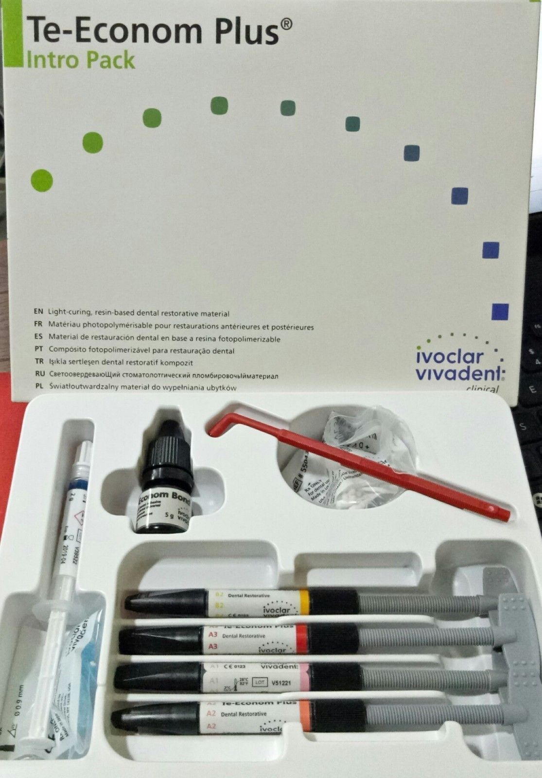 Ivoclar Vivadent Te Econom Plus Intro Pack Dental resin composite kit