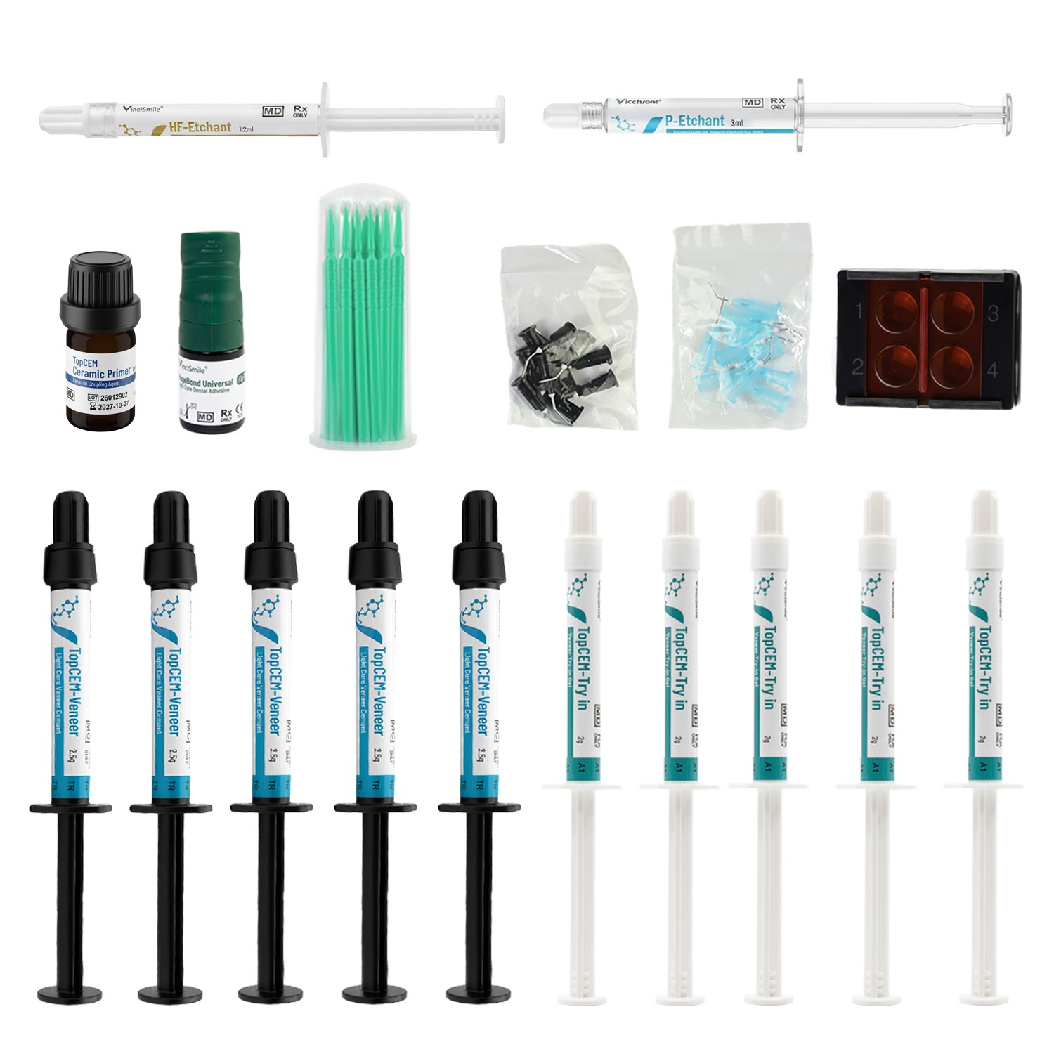 TOPCEM Veneer System- Veneer Cementation Restorations KIT