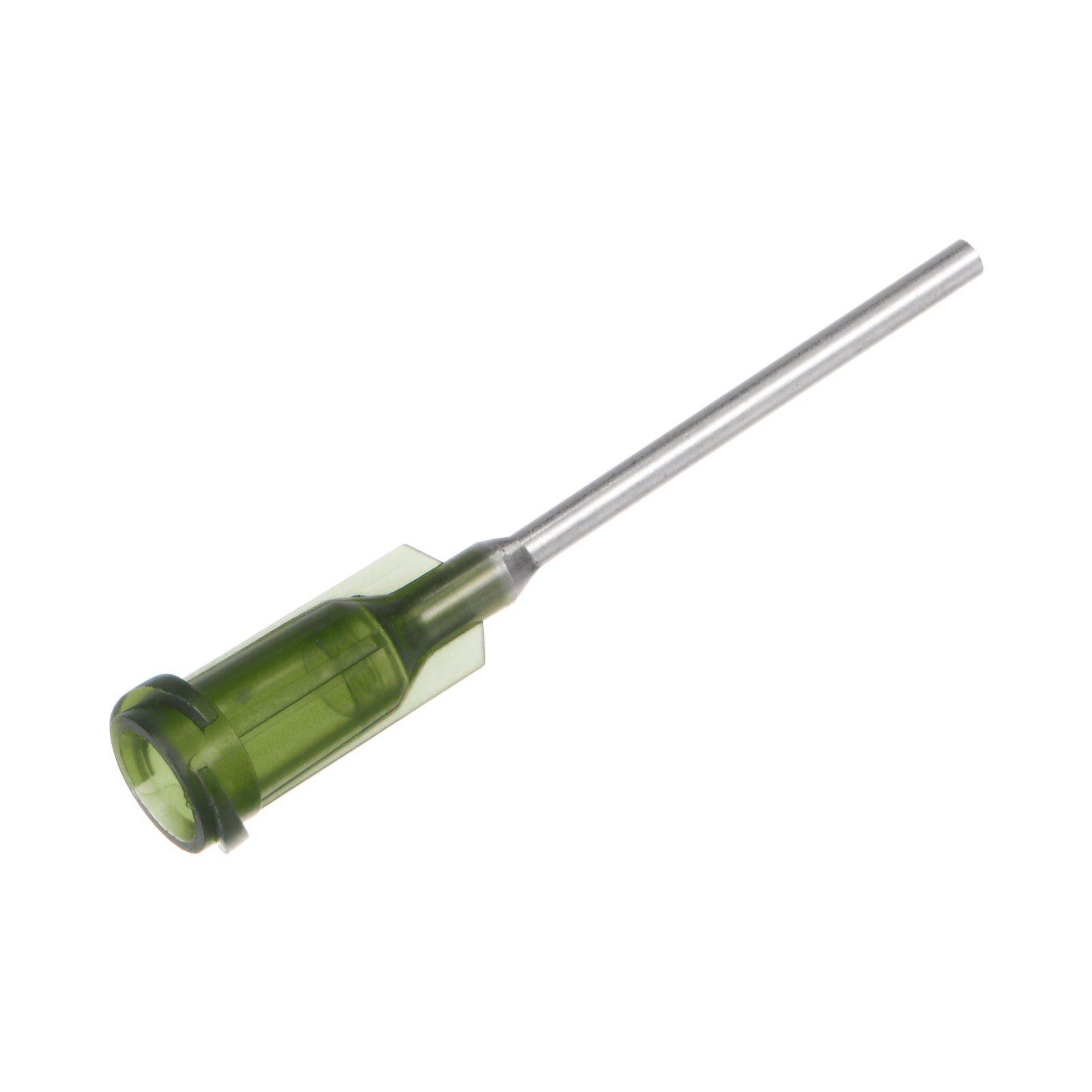 Blunt Tip Dispensing Needle for Liquid Glue Gun, 14G 1″, 40 Pcs Olive