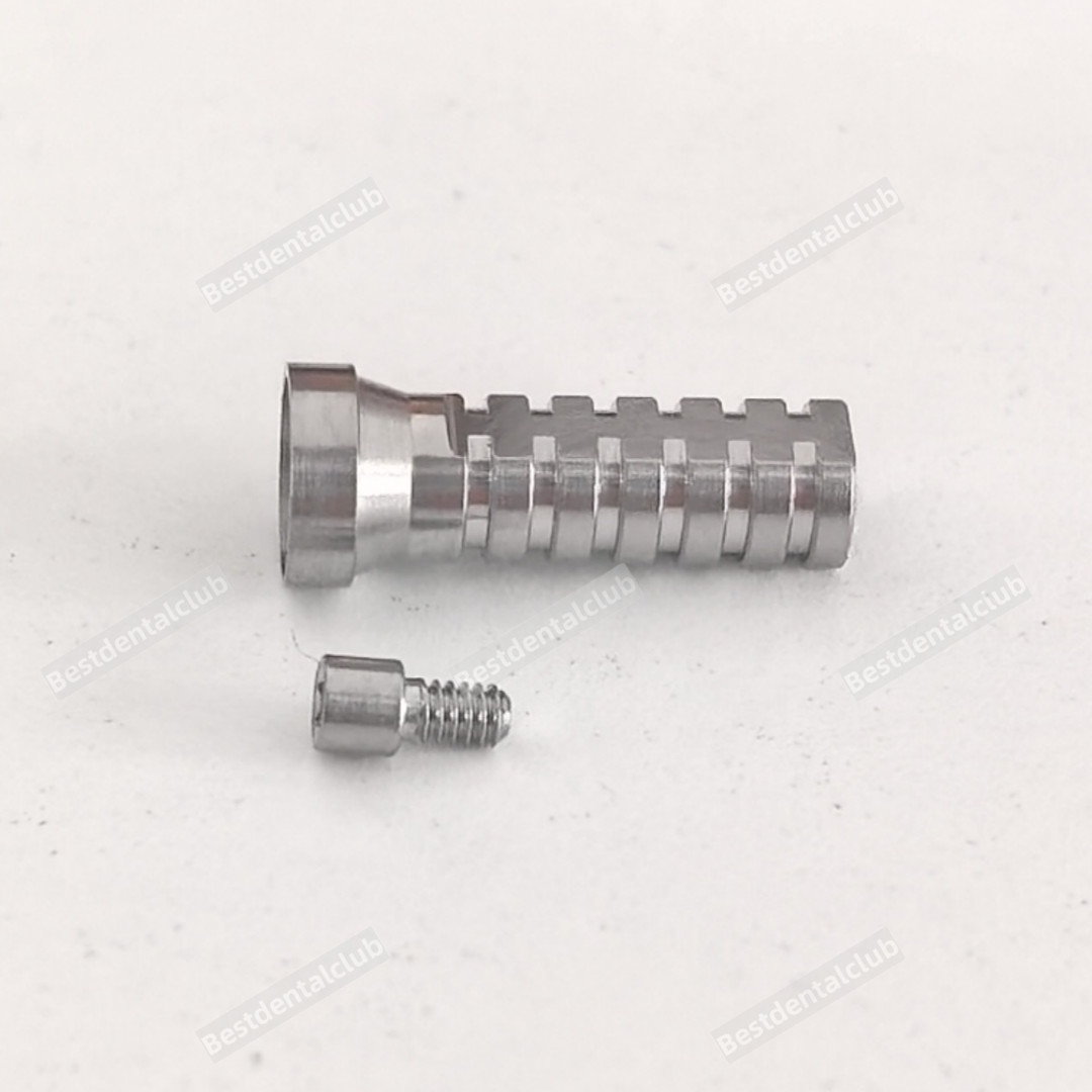 20Pcs Titanium Temporary Cylinder Ti MU Sleeve Multi Unit 4.8mm Abutment Fit NOB