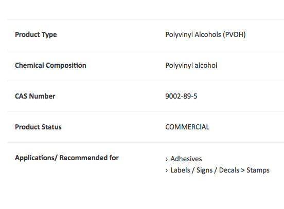 PVA Polyvinyl Alcohol 100g PVOH Kuraray Poval 3 80 Granules 9002 89 5 Pure Grade
