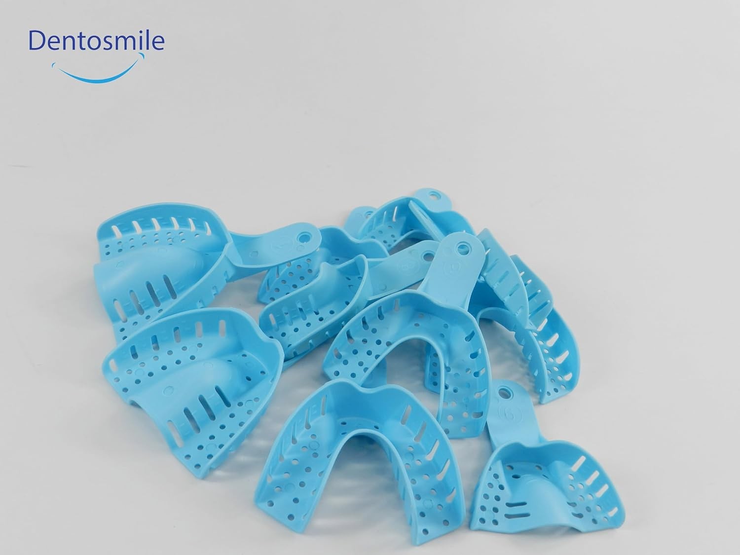 Dentosmile Autoclavable Dental Impression Trays Pack of 10 Pcs (Made in India)