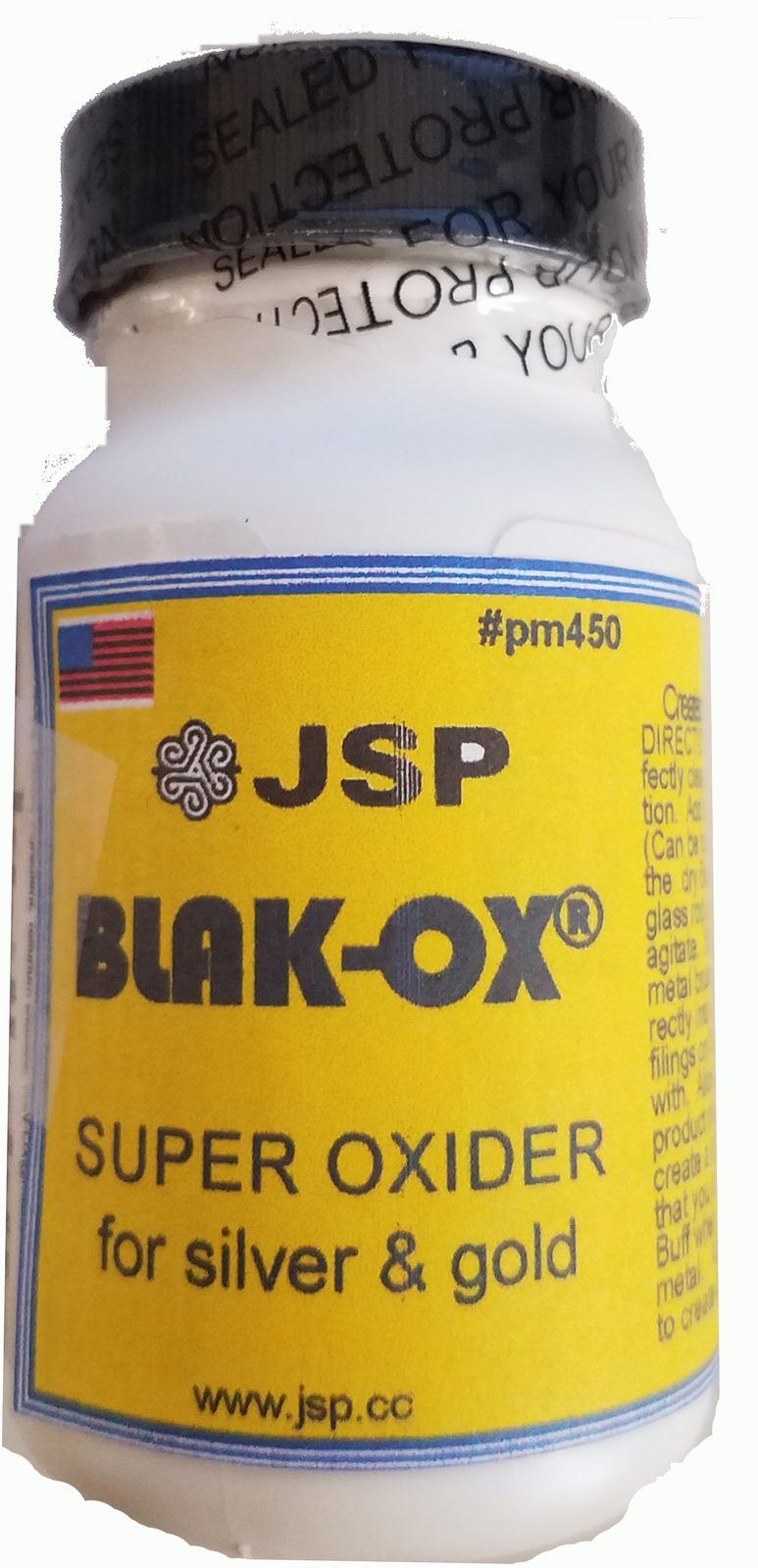 BLAK-OX ® silver/gold oxidizer, liquid 3 oz