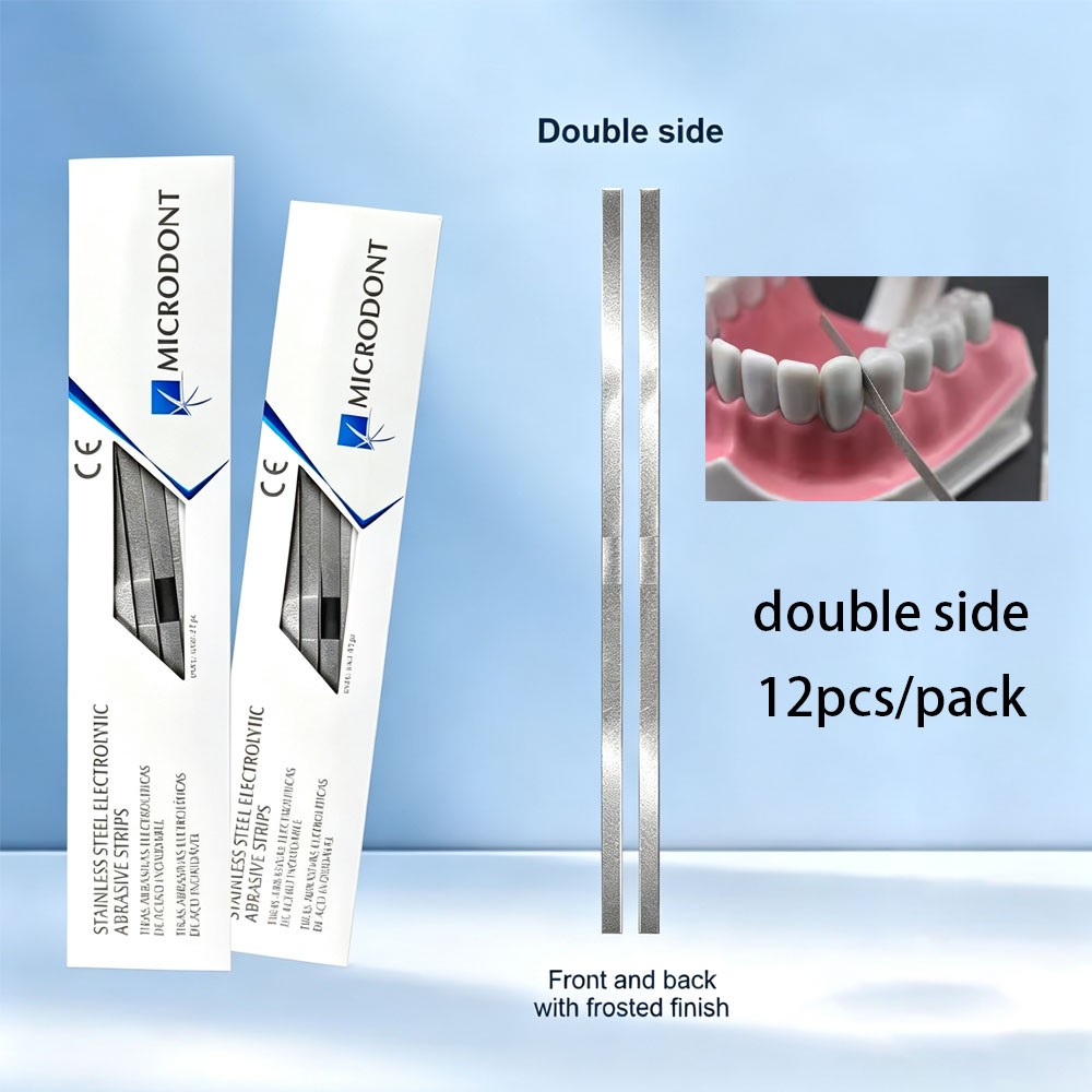 Dental Composite Polishing Strips Fine Coarse Grit One Side Double side 1pk/12pc