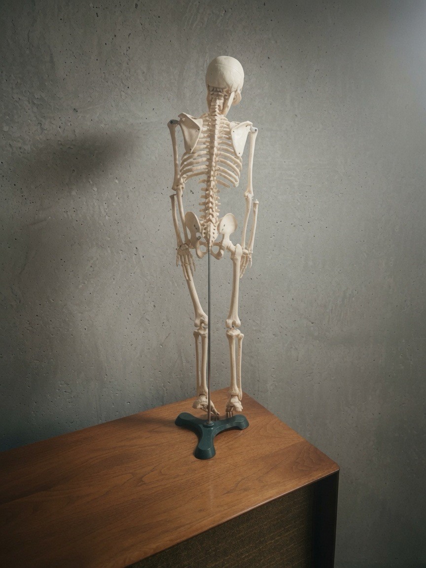 Human Anatomical Anatomy 33.5” Flexible Plastic Skeleton Medical Teaching Model