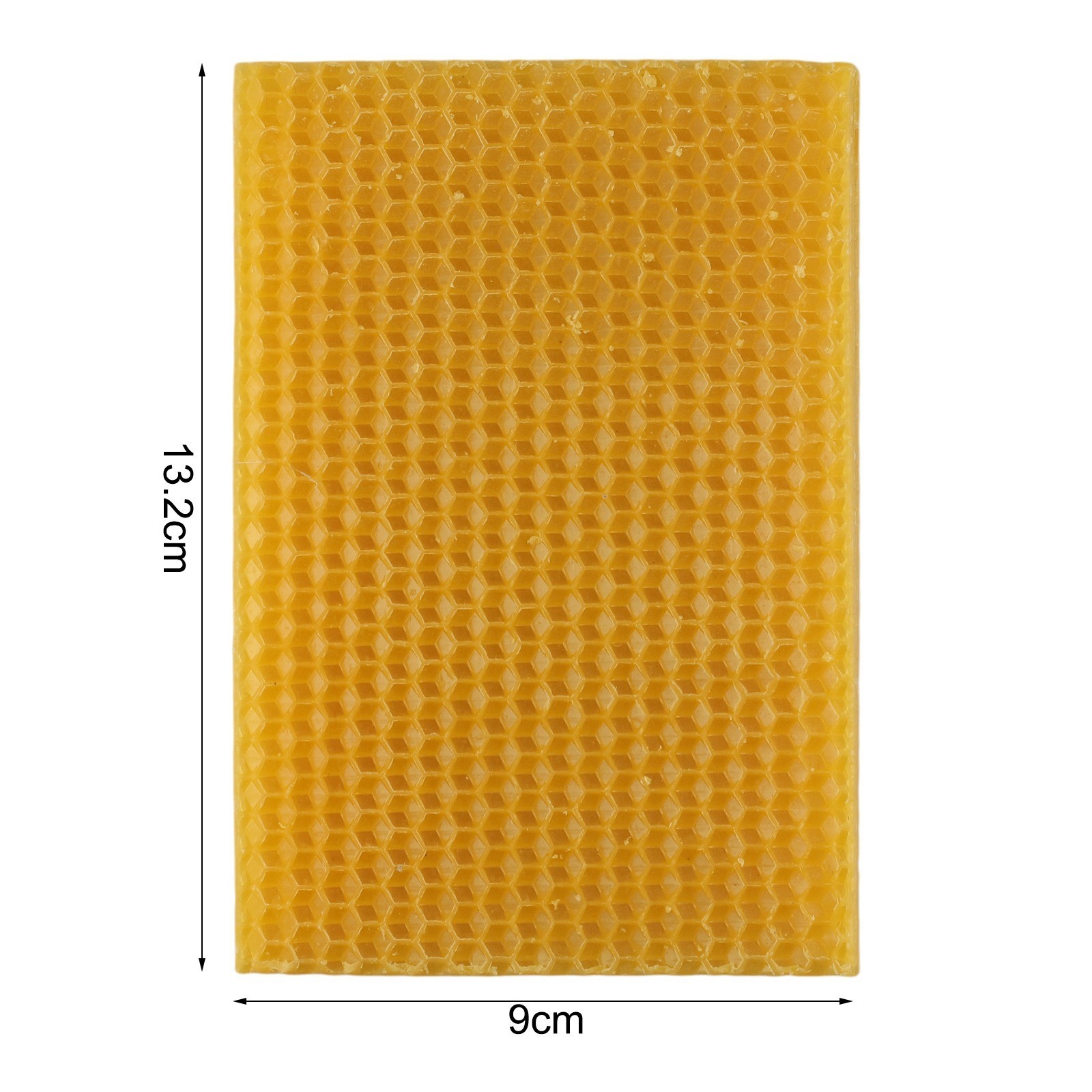 Craft and Bee Supplies Natural Beeswax Foundation Pack of 30 Size 9×13 2cm