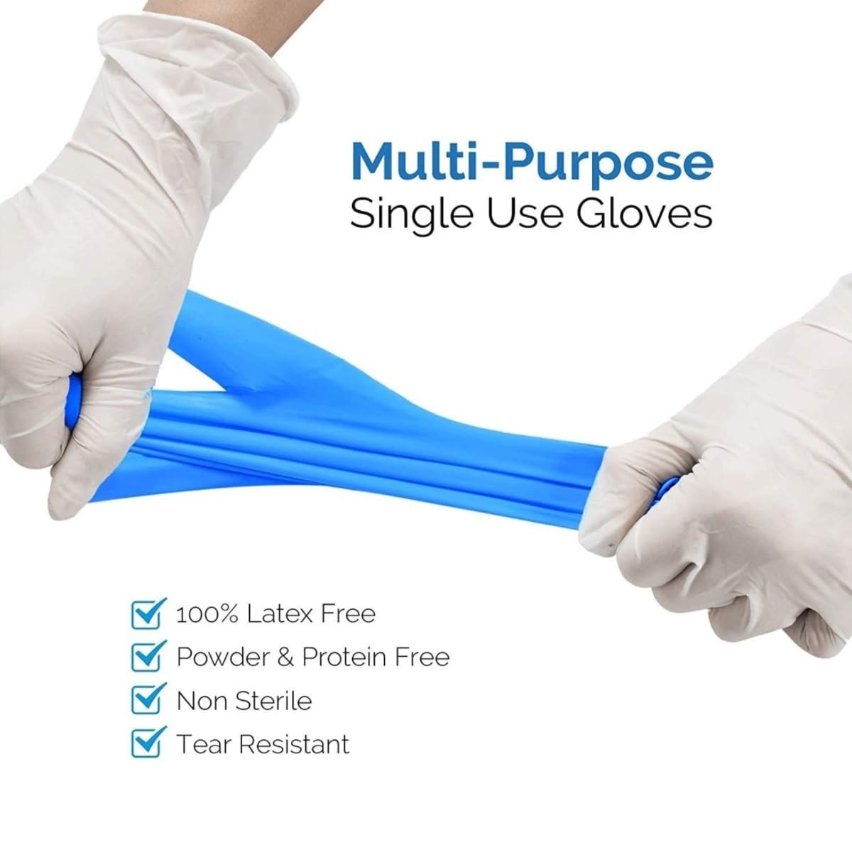 Nitrile Blue Exam/Medical Cleaning Gloves Powder & Latex Free 1000 PCS