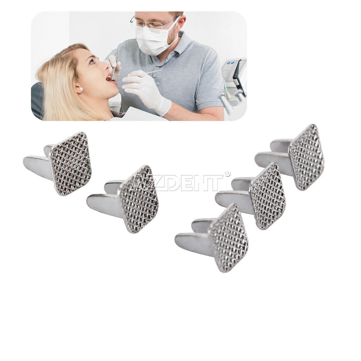 Dental Orthodontic Bite Turbos Opener Builder Wings Tongue Tamers Bondable Hinge