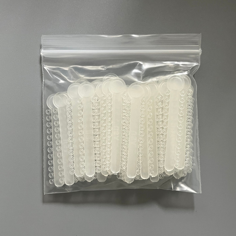Dental Elastic Ligature Ties 1008pcs/pack Orthodontic Rubber Bands O Rings Clear