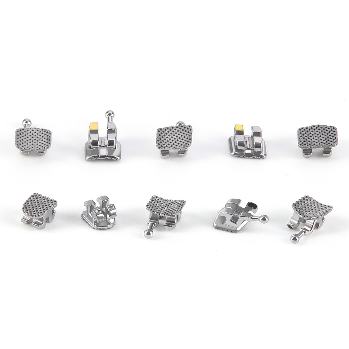 AZDENT Dental Ortho Brackets Braces Monoblock MIM Mini Roth MBT 022 /018 Metal
