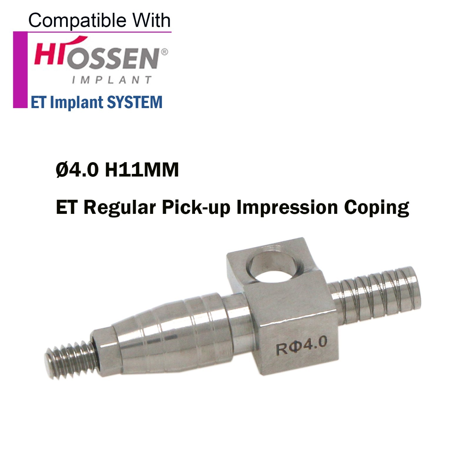 US Dental Fits Hiossen Osstem Scanbody Transfer Impression Coping Open Tray M/R