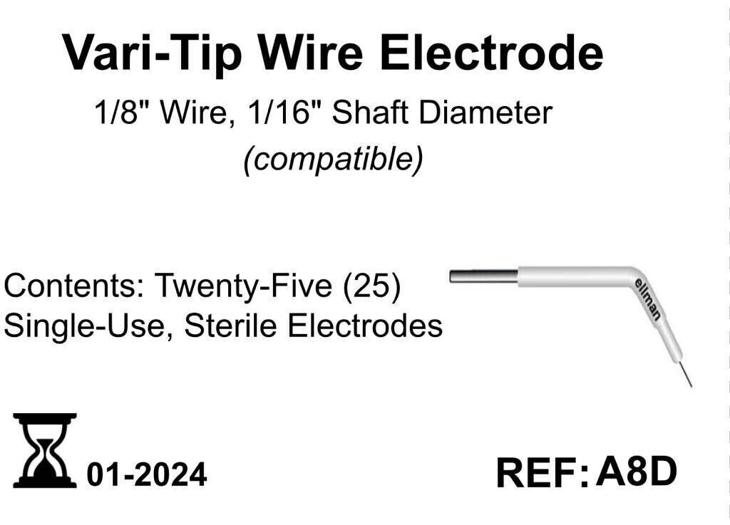Ellman 133D Pin Electrode Twenty Five (25) Single Use Disposable