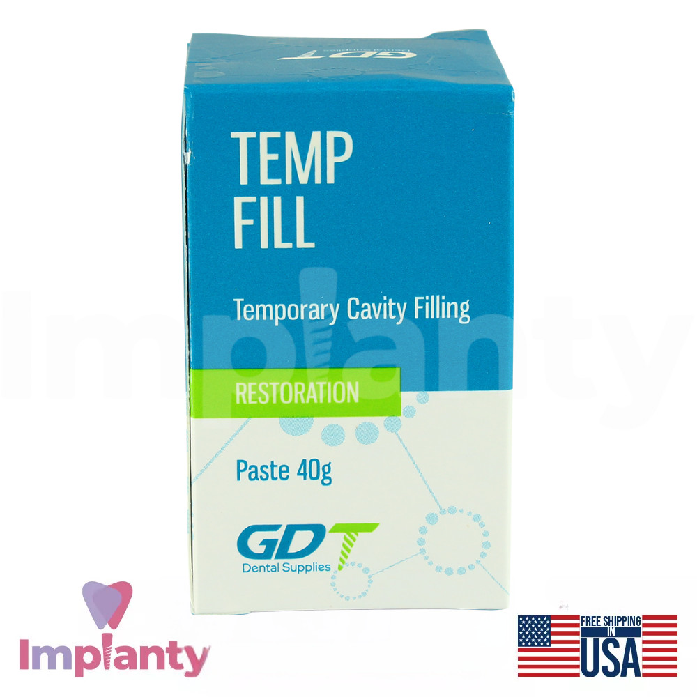 GDT Temporary Restorative Dental Filling Material – Ready To Use 40g Paste