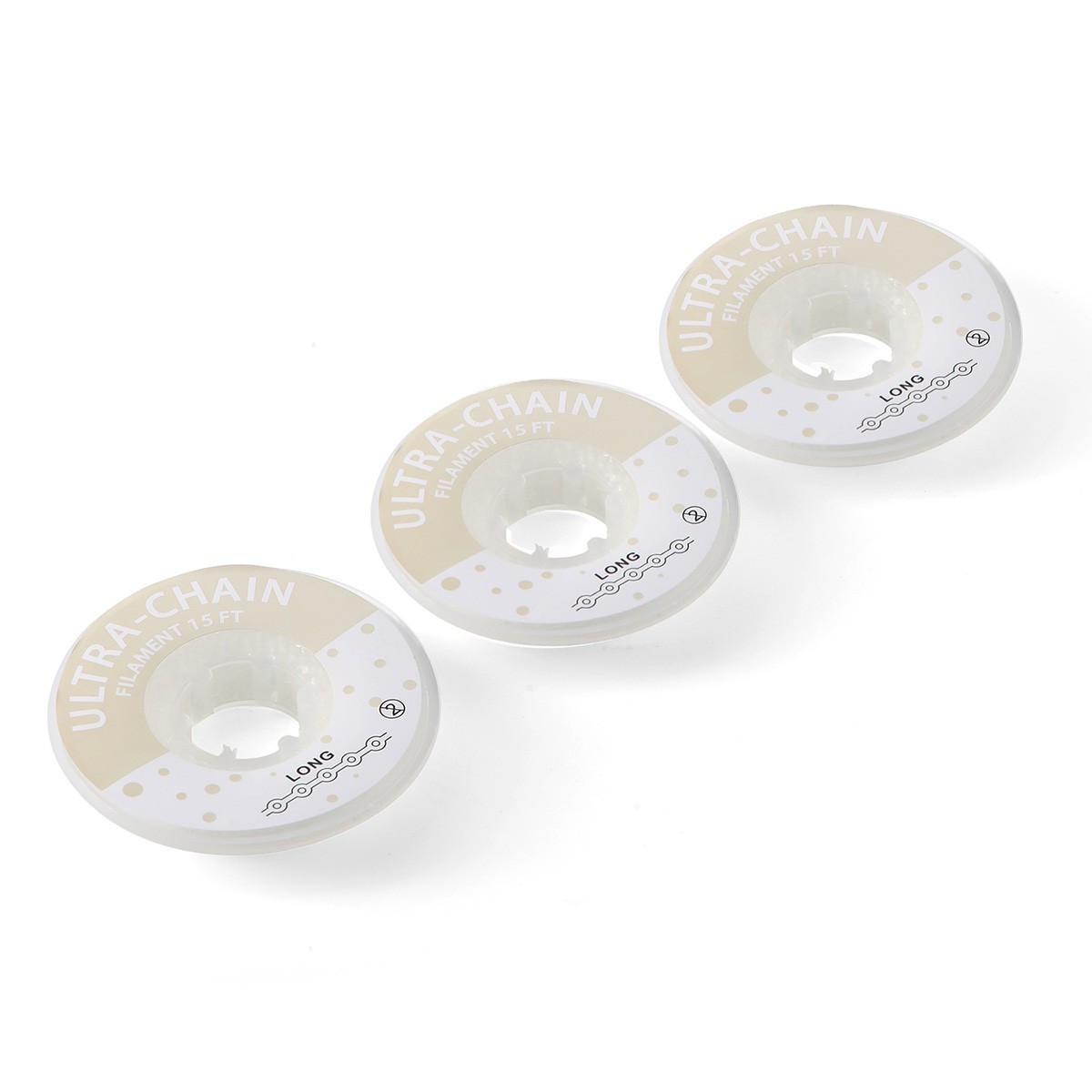 Dental Orthodontic Power Chain Elastic Bands Long Short Continuous Cadena de