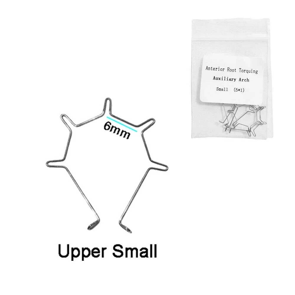 Dental Orthodontic Anterior Root Torquing Auxiliary Arch 5Pcs/Pack