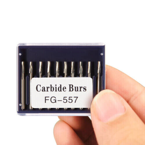 Dental Tungsten Carbide Bur FG Drill Round Type For High Speed Handpiece FG-557