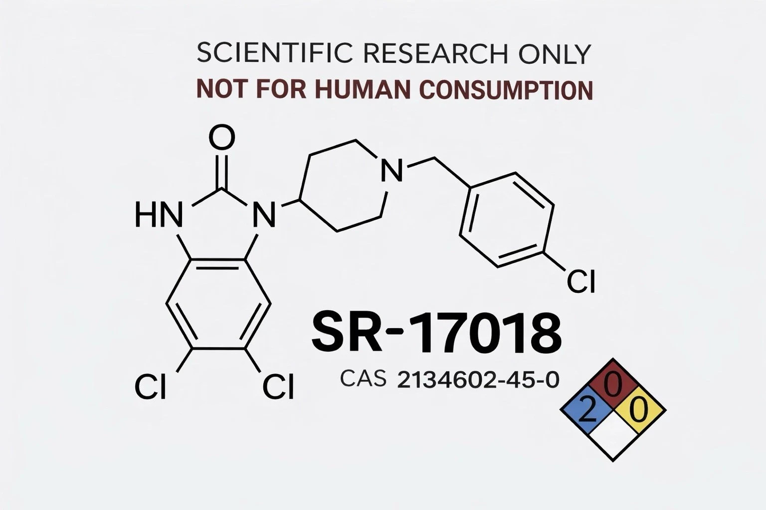SR-17018 1 Gram LIMITED TIME SALE 1000mgs Laboratory Chemical CAS 2134602-45-0