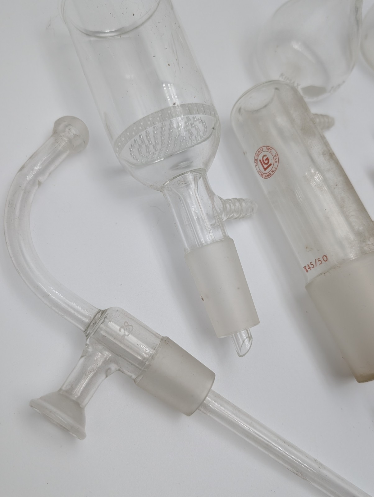 27 Piece Lot Lab Glassware PYREX 500-10 mL Boilng Flasks Scientific Equipment