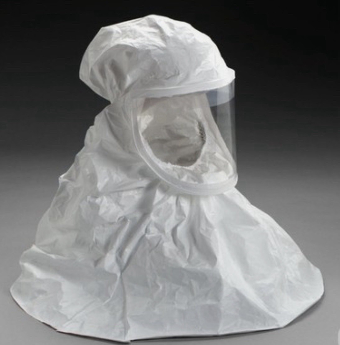 3M™ Breathe Easy Hood BE-10 Respirator white regular size 10