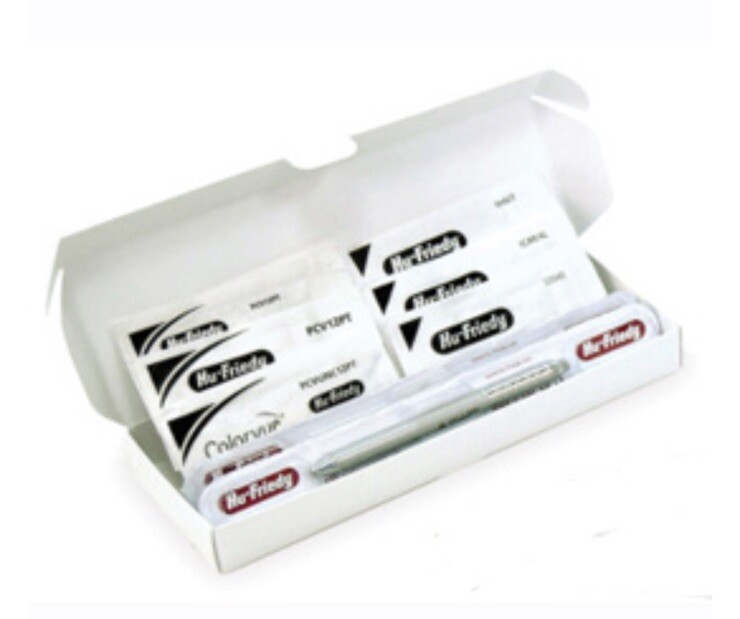 Implacare Il Intro Kit Includes 1 Satin Steel Handle and 1 Pair of Each Tip