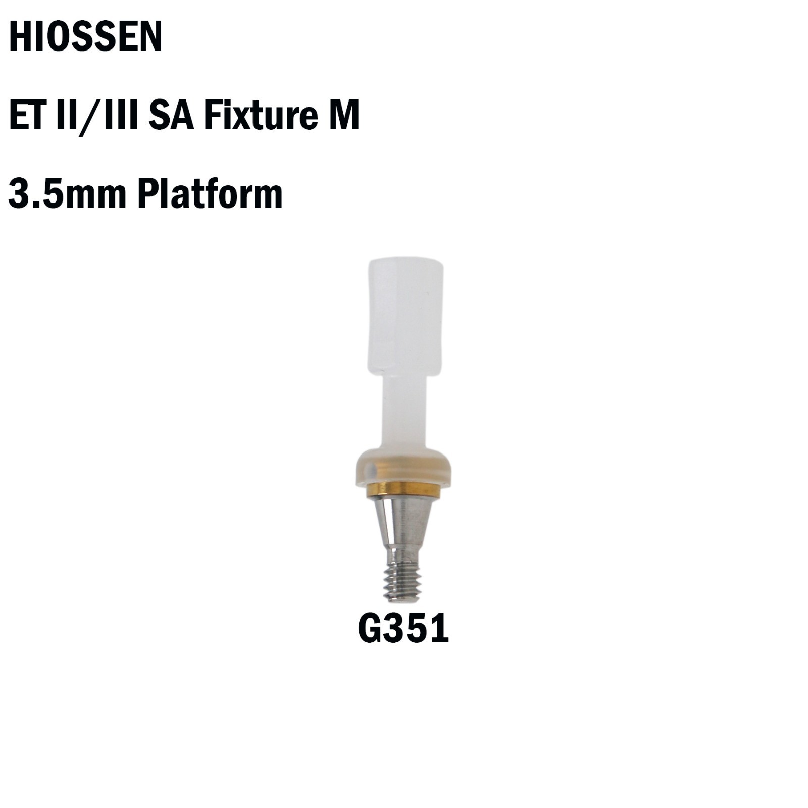 US Dental Fits Hiossen Zest Legacy Locator Abutment Internal Hex Mini & Regular